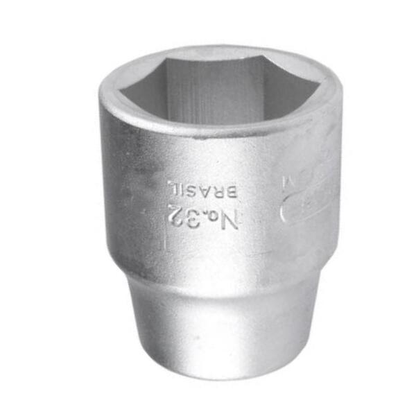 Soquete Sextavado 1.1/4" Encaixe 3/4" 32-1.1/4 Gedore