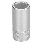 Soquete Sextavado 1/4" - Milímetros Tramontina Pro