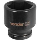 Soquete Sextavado De Impacto Enc 3/4" 38mm Aço Cromo Vonder