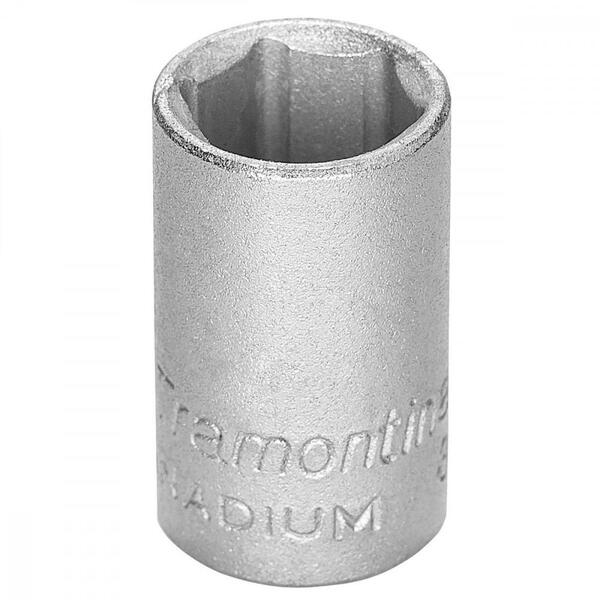 Soquete Sextavado Em Aço Cromo Vanádio 5/16" - Encaixe 3/8" T