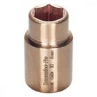 Soquete Sextavado Em Cobre-berílio 21 Mm - Encaixe 1/2"