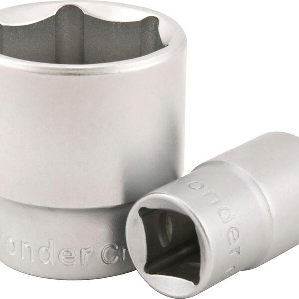 Soquete Sextavado Enc 1/2" 21mm Curto Vanád. Vonder