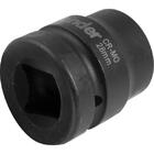 Soquete Sextavado Impacto Encaixe 1" 28mm Aço Cromo Vonder