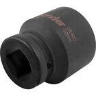 Soquete Sextavado Impacto Encaixe 1" 50mm Aço Cromo Vonder