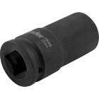 Soquete Sextavado Impacto Longo 3/4" 27mm Aço Cromo Vonder