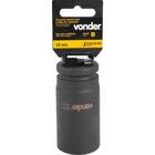 Soquete Sextavado Impacto Longo 3/4" 30mm Aço Cromo Vonder