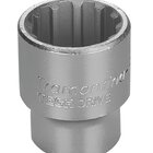 Soquete Techdrive Aço Cromo Vanádio 32mm - Encaixe 1/2" Tramo