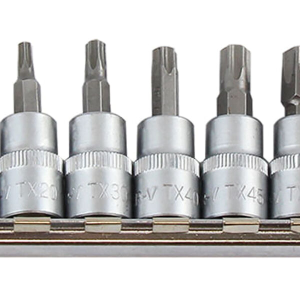 Soquete Torx 3/8 Jogo 6 Peças Corneta
