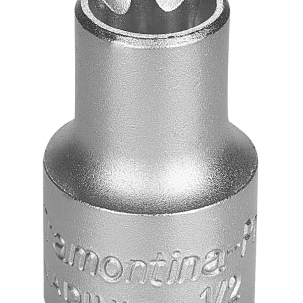 Soquete Trafix Femea Em Aco Cromo Vanadio E10 - Encaixe 1 2 T