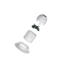 Soquete Universal Coluna Lustre Abajur E-27 2a Bivolt Branco