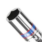 Soquete Vela Sextavado 14mm X 3/8 Borracha  - 36b514 - King T