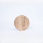 Sousplast para Mesa Natalina Rústica Marrom 33cm Chromus