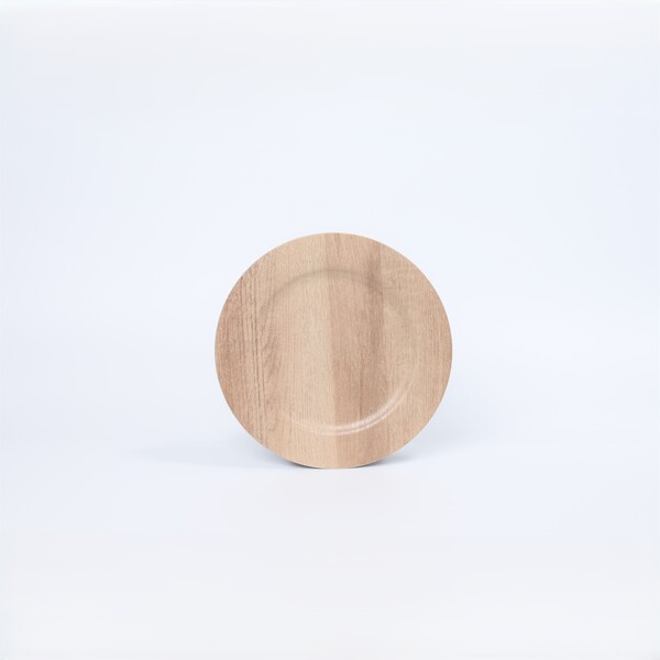 Sousplast para Mesa Natalina Rústica Marrom 33cm Chromus