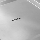 Sousplast Quadrado - 27x27 Cm - Inox