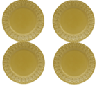 Sousplat  4 (quatro) Unidades Linha Greca - Amarelo
