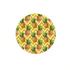 Sousplat Abacaxi Chevron - 1 Peça - Com Base