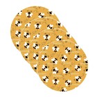 Sousplat Abelhas - 4 Peças - Com Base