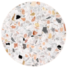 Sousplat Abstrato Tons Pastéis Clássico Moderno Mesa Posta