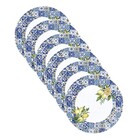 Sousplat Azulejo - 6 Peças - Com Base