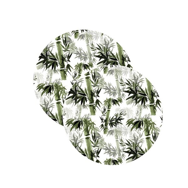 Sousplat Bamboo Finos - 2 Peças - Sem Base