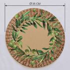 Sousplat Base E Capa Em Tecido Frutas