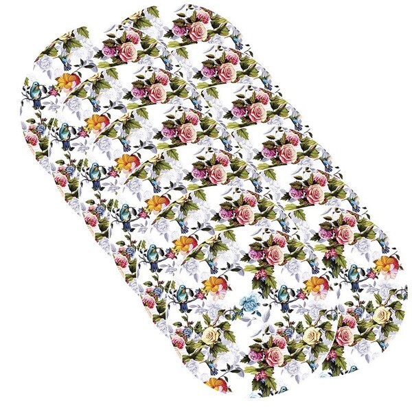 Sousplat Beija Flor - 12 Peças - Sem Base