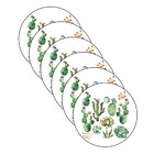 Sousplat Cactos - 1 Peça - Com Base