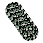 Sousplat Cactus Preto - 6 Peças - Com Base