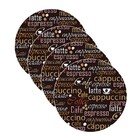 Sousplat Café Tipos - 4 Peças - Sem Base