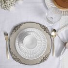 Sousplat Chá Galles Barroco Champagne-antique