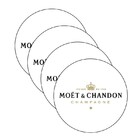 Sousplat Chandon - 4 Peças - Sem Base