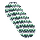 Sousplat Chevron Colorido 2 - 6 Peças - Com Base