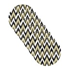 Sousplat Chevron Dourado - 6 Peças - Com Base