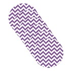 Sousplat Chevron Roxo - 1 Peça - Com Base