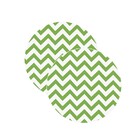 Sousplat Chevron Verde - 2 Peças - Com Base