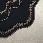 Sousplat Com Guardanapo Bordado Kit 06 Peças Tecido Microfibr