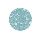 Sousplat Conchas - 1 Peça - Sem Base