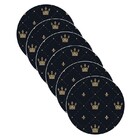 Sousplat Coroa - 6 Peças - Sem Base