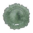 Sousplat Dallas Snow Green