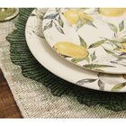 Sousplat Dallas Snow Green