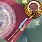 Sousplat De Cristal Wolff Pearl Clear 31,5x2cm