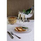 Sousplat De Cristal Wolff Pearl Clear 31,5x2cm