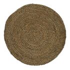 Sousplat De Fibra Natural Bege 38cm X 38cm X 0 2cm