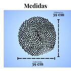 Sousplat De Madeira Preto