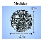 Sousplat De Madeira Preto