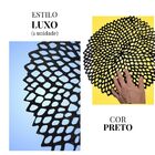 Sousplat De Madeira Preto