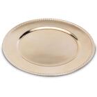 Sousplat De Plástico Borda Relevo 2x33x33cm C/1 Pç Hubme