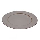 Sousplat De Plastico Branco 33cm X 2cm