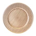 Sousplat De Plástico Trançado 2x33cm C/1 Pç Hubme