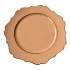 Sousplat De Poliestireno Salmao 33cm X 33cm X 2cm